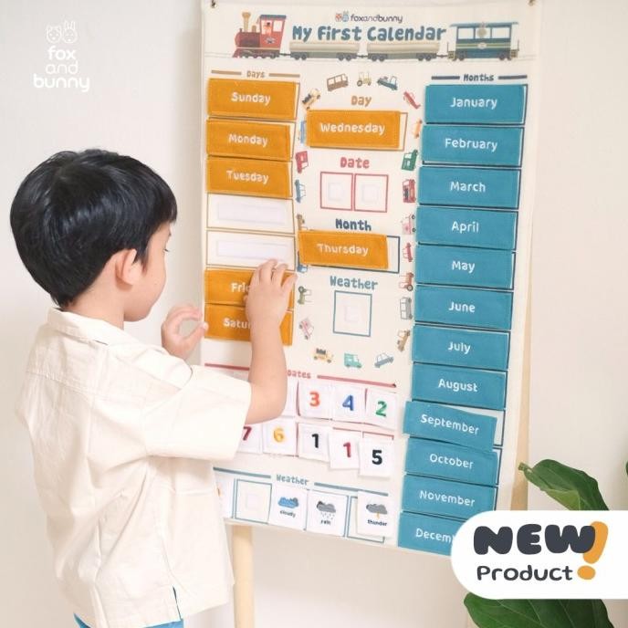 

Sale Fox And Bunny | My First Calendar (Kalender Anak)