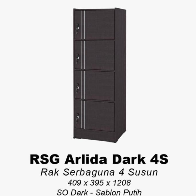 

Grosir Olympic Rsg Arlida Lemari Loker Locker 4 Pintu Rak Susun Kantor Kayu