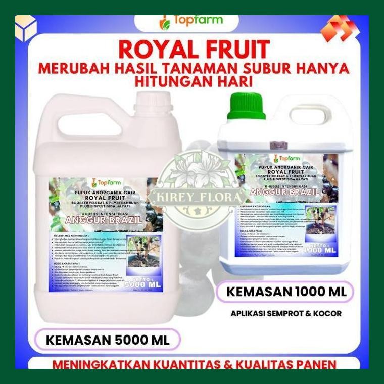Pupuk Anggur Brazil - Pupuk Anggur Brazil Pembuahan - Pupuk Anggur Brazil Lengkap - Booster Buah Ang
