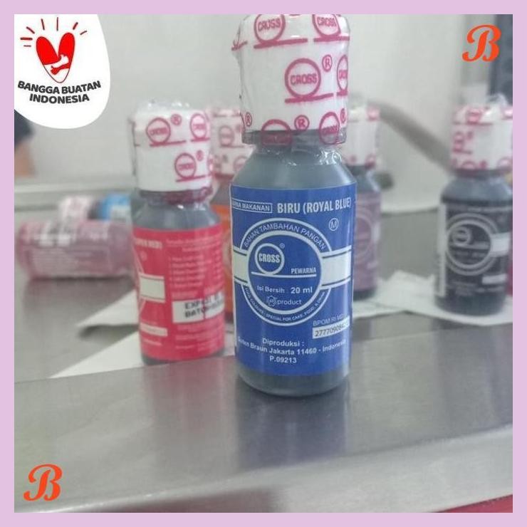 

| VRB | CROSS PEWARNA BIRU (ROYAL BLUE) 20ML