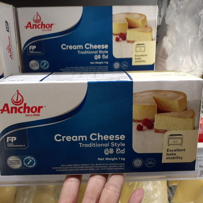 

ANCHOR CREAM CHEESE 1KG ( HARUS INSTANT )