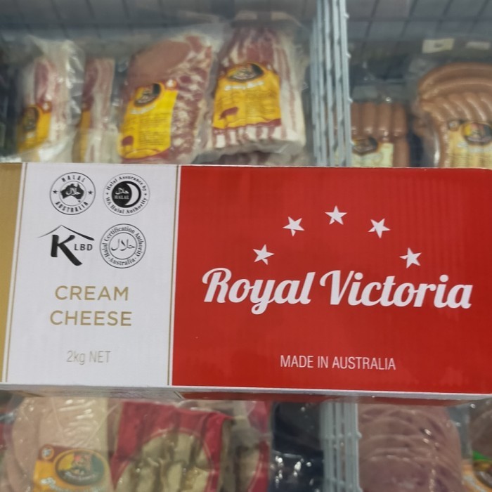 

royal victoria cream cheese 2kg halal
