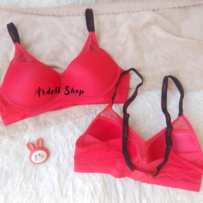 Dj Bra Wanita Jockey Tanpa Kawat Motif Pakaian Dalam Branded Rmt Terlaris Best Quality Asli 100%