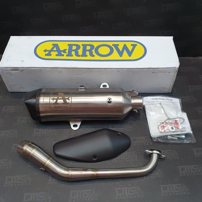 Terjangkau Knalpot Arrow Urbano Nickel Full System All Nmax New 2020 Original