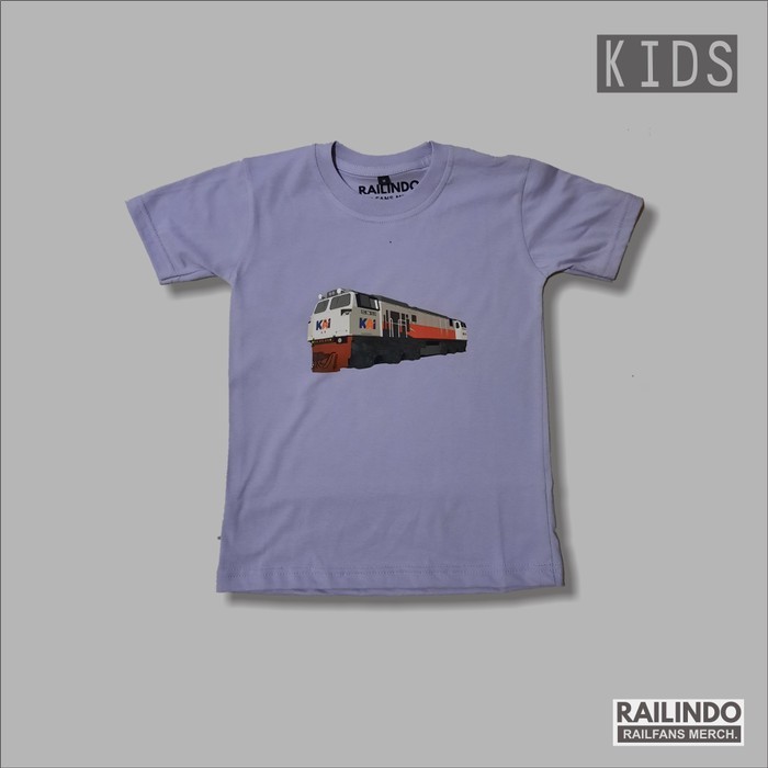 KAOS ANAK KERETA API LOKOMOTIF CC206 3D