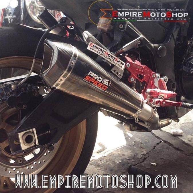 Diskon Knalpot Prospeed Black Ninja 250 Fi