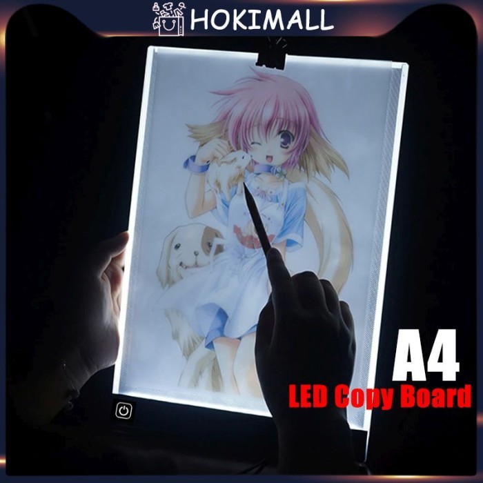 

TERBARU A4 Copy Board Ultra Slim Led Drawing Tracing Board Cahaya Dapat Diatur