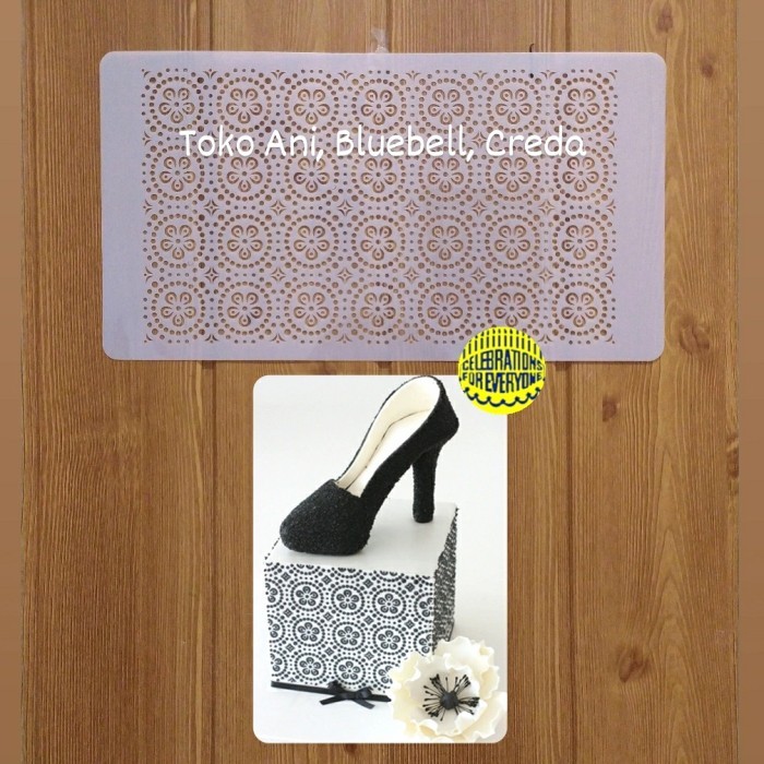 

TERBARU Designer Stencil : Circle Lattice , 26.2 x 15 cm