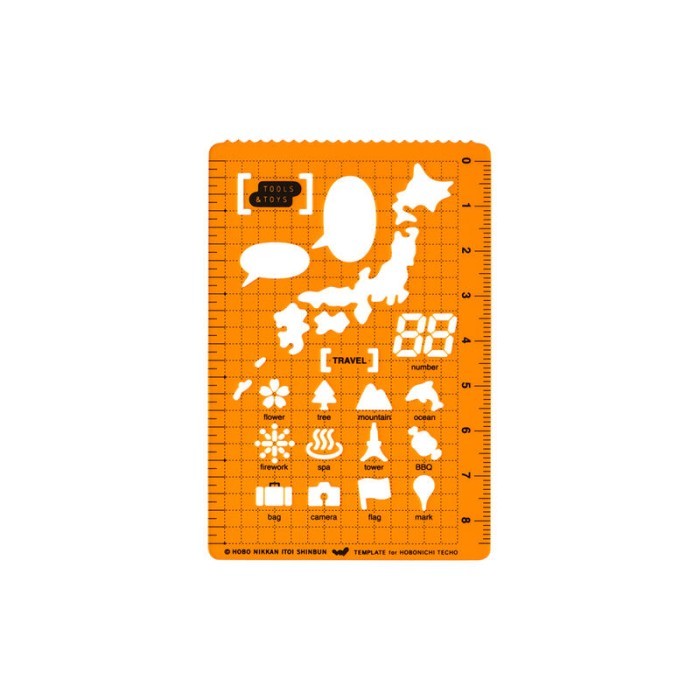 

TERBARU Hobonichi Hobonichi Stencil - Travel