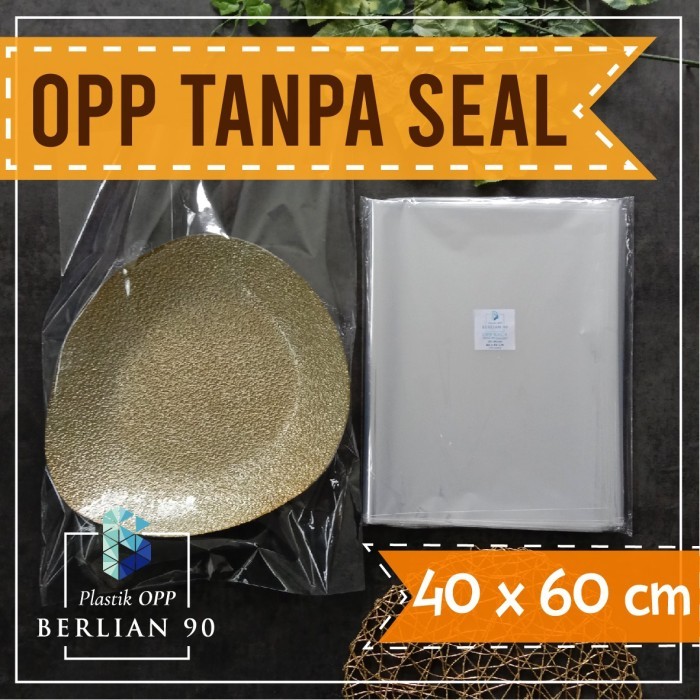 

Plastik Opp Tanpa Seal 40X60 Cm Plastik Opp Kaca Plastik Kaca