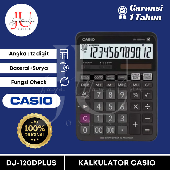 

Kalkulator Casio Dj-120D Plus