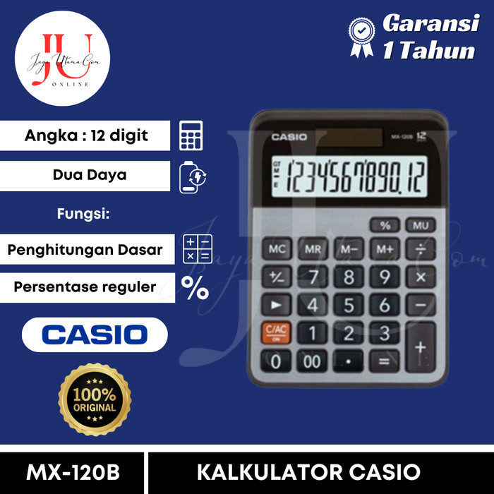 

Kalkulator Casio Mx-120B