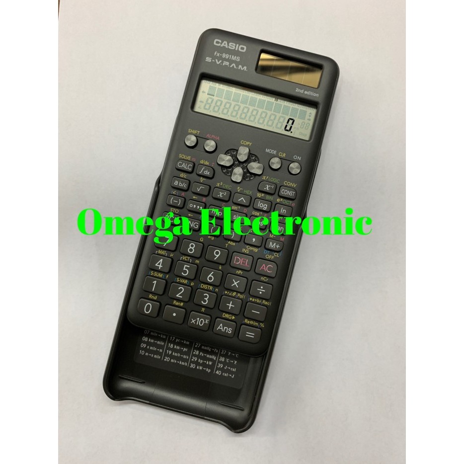 

Casio Kalkulator Fx-991Ms Scientific Calculator Kuliah Sekolah Fx 991