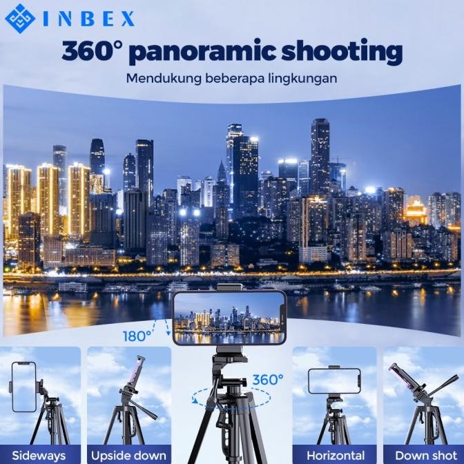 Inbex Tripod Hp Camera Extendable Portable Stabilizer For Dslr Hp Original Dan Terpercaya
