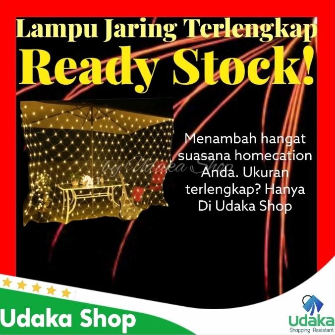 solusi terang outdoor - lampu latar jaring termurah