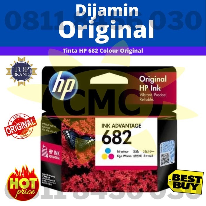 

Tinta HP 682 Colour Original