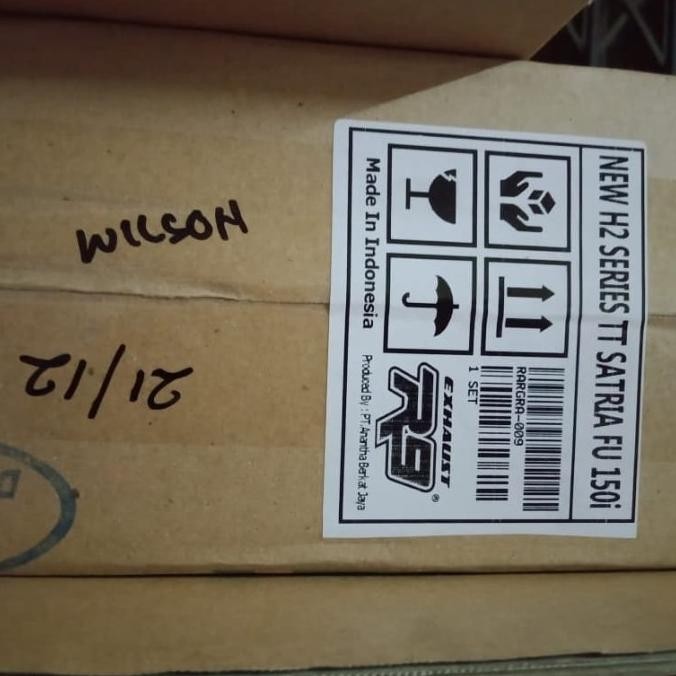 Miliki Knalpot R9 New H2 Titanium Satria Fu 150 Injeksi Fi Include Db Killer