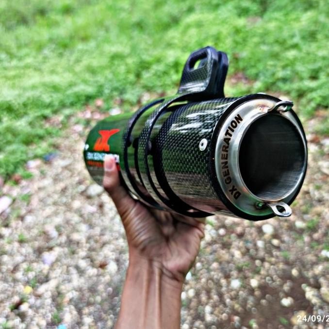 Miliki Knalpot Dx Pro Race Carbon Fullsystem Zx25R