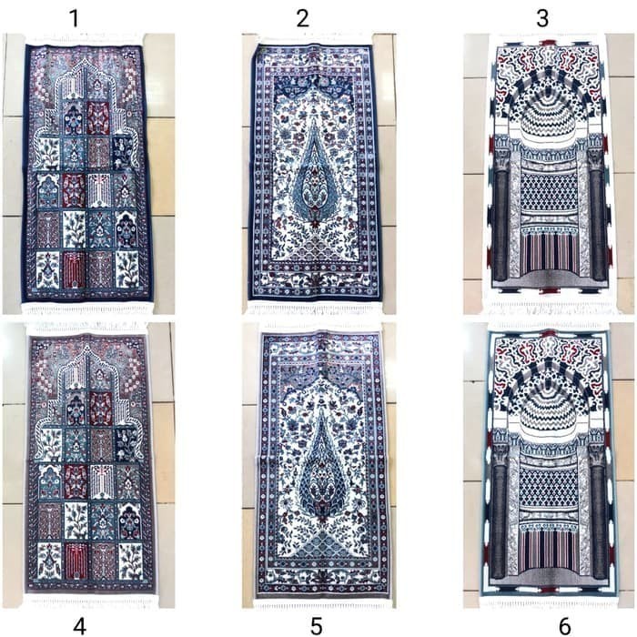 Sajadah Mescah Tebal Empuk Model Karpet