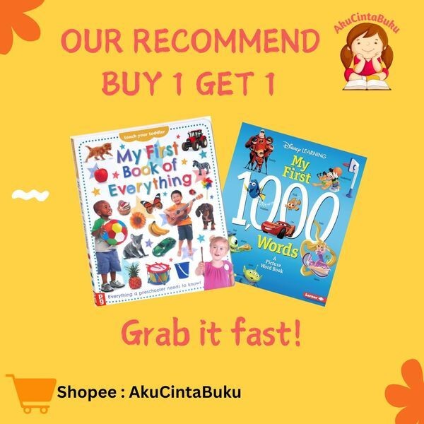 Buku Super Lengkap PertamaKu My First Book of Everything + FREE DIGITAL PDF BOOK Disney Learning My 