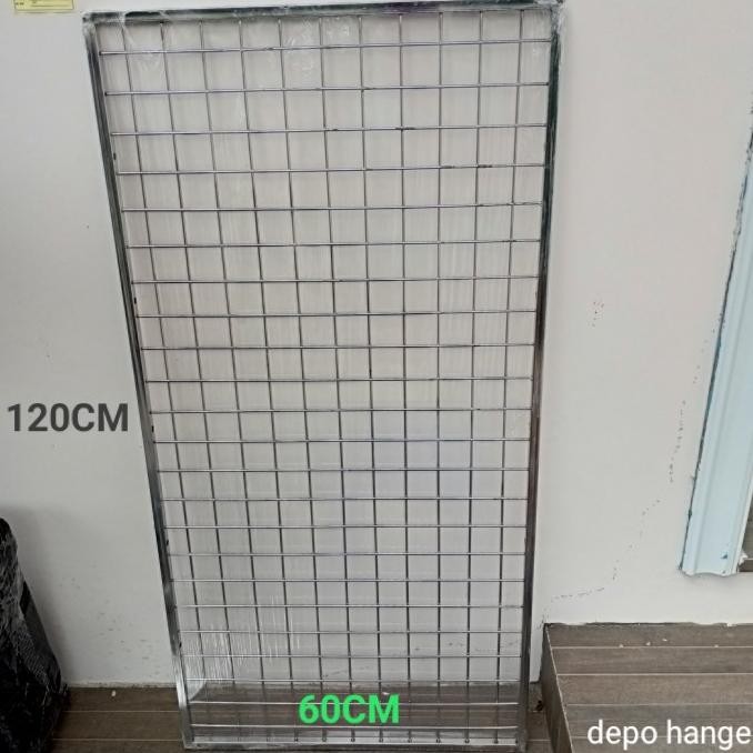 ram jaring besi ukuran 60120 / pajangan aksesoris termurah