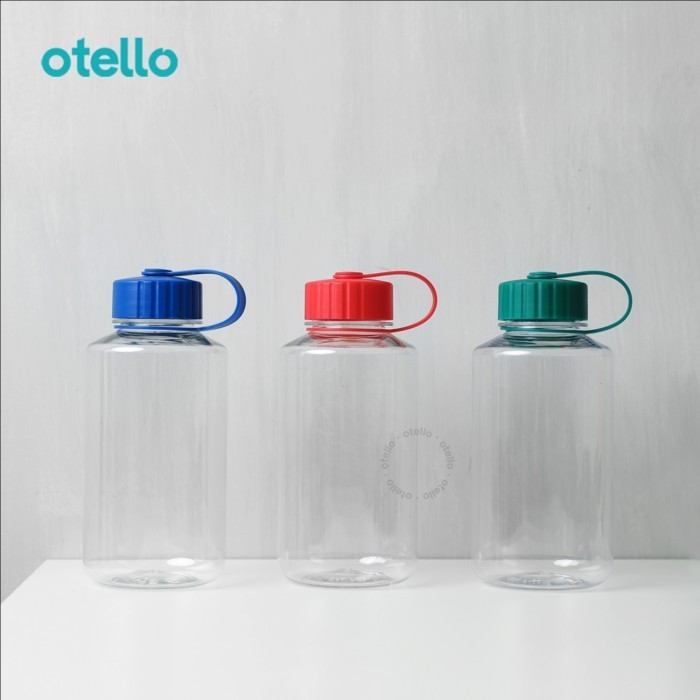 Botol Minum 1 Liter Bening Transparan Carl 1000 ml Tumbler Lucu