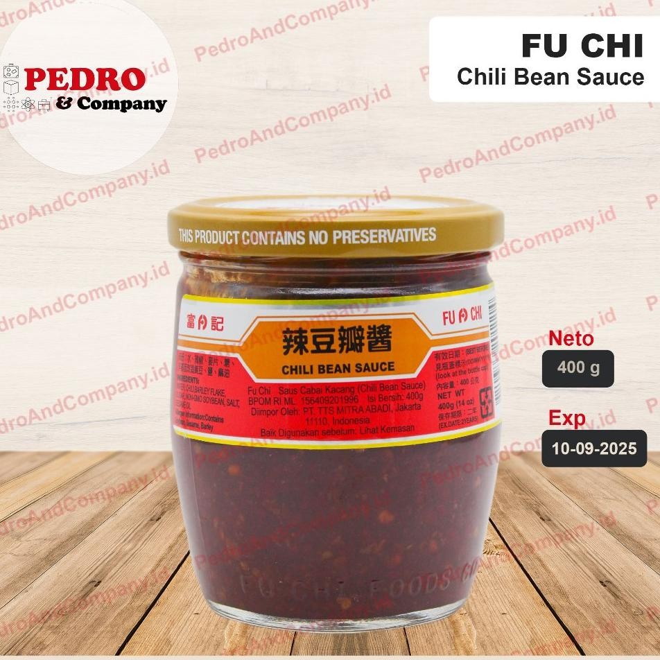 

Fu Chi Chili Bean Auce 400 Gram Au Edelai Cabe Cabai China