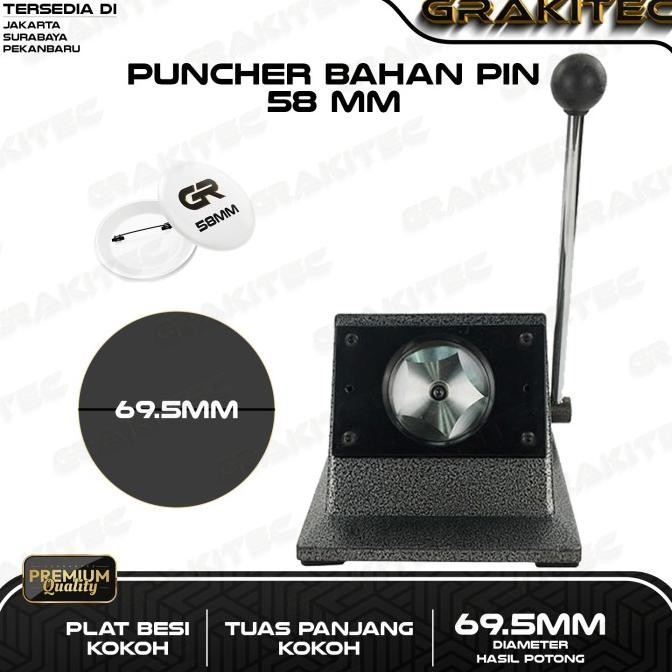 

Terlaris Mesin Puncher Pin Plong Cutter Pin Bahan Pin Alat Pemotong Pin 44 MM SALE