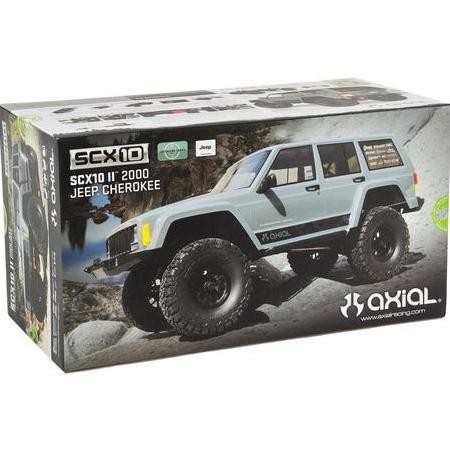 Promo Axial 1/10 SCX10 II 2000 Jeep Cherokee Electric 4WD RTR - AX90047 COD