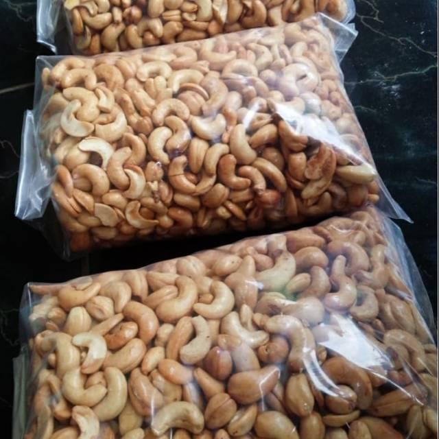 

BARANG TERLARIS Kacang Mete / Mede Mente Matang Goreng 1kg/1.000 gram food snacks Snack Merah