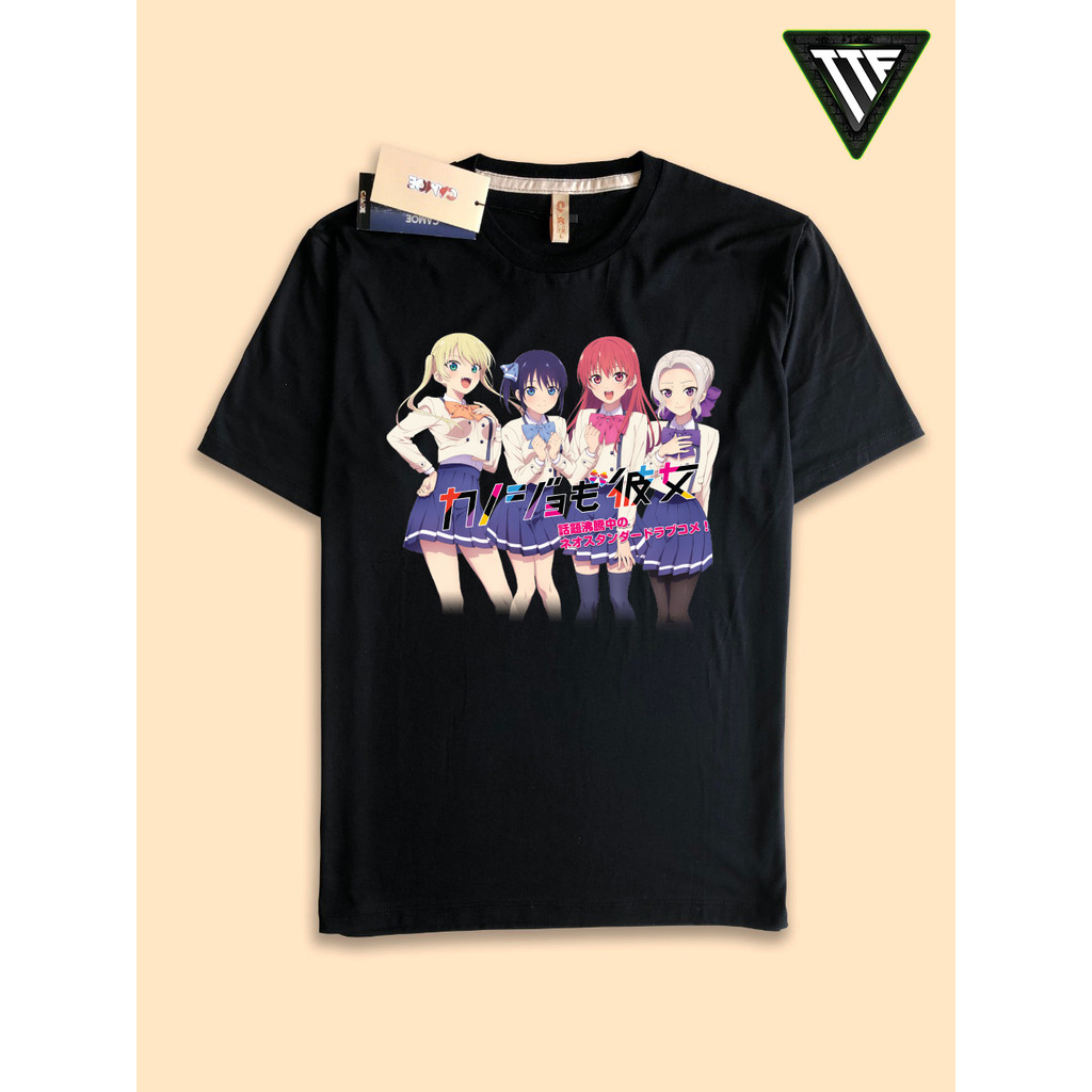 Kaos Anime Kanojo Mo Kanojo Girlfriend Girlfriend Waifu