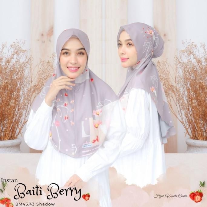 Terjangkau Hijabwanitacantik - Instan Baiti Berry | Hijab Instan