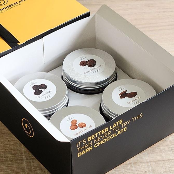 

Murah Cookie Gift Set (4 Boxes) Betterchocolatethannever