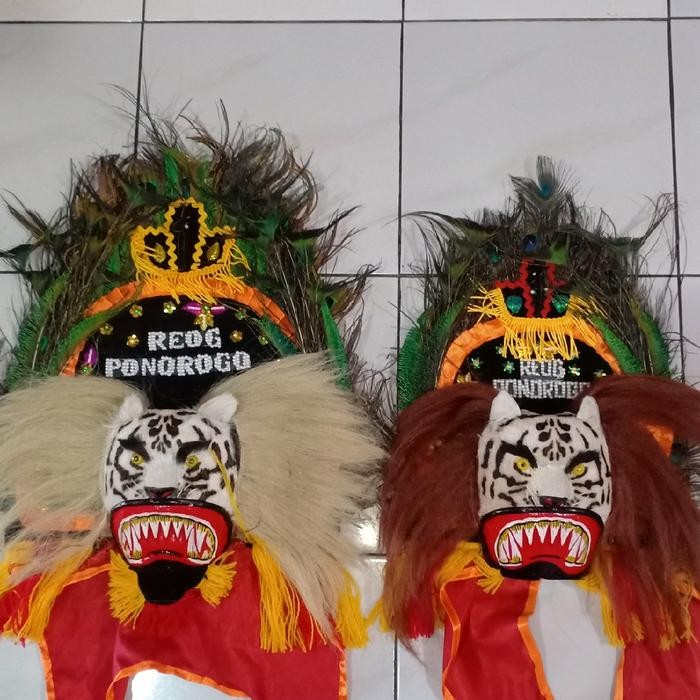 Original.. Reog Mini Ukuran 30Cm 40Cm 50Cm 60Cm Game Hiasan Dinding