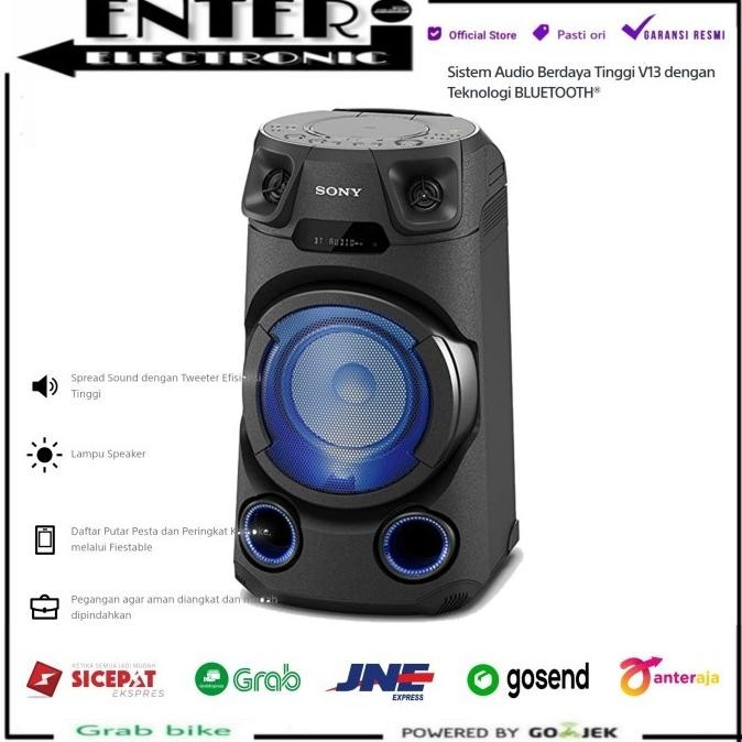 SONY MHCV13D - SPEAKER PARTY PORTABLE KARAOKE CD USB BLUETOOTH MHCV13 MHC-V13D MHC-V13