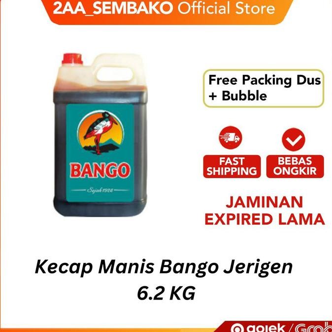

kecap manis bango dirigen / jerigen /drigen @1pcs termurah