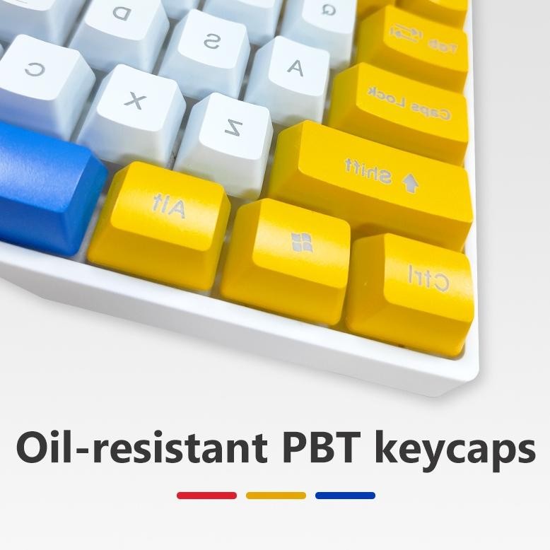 TERLARIS Bonkyo Keyboard 87 key gaming keyboard anime mouse keyboard mouse pad set kabel mouse keybo