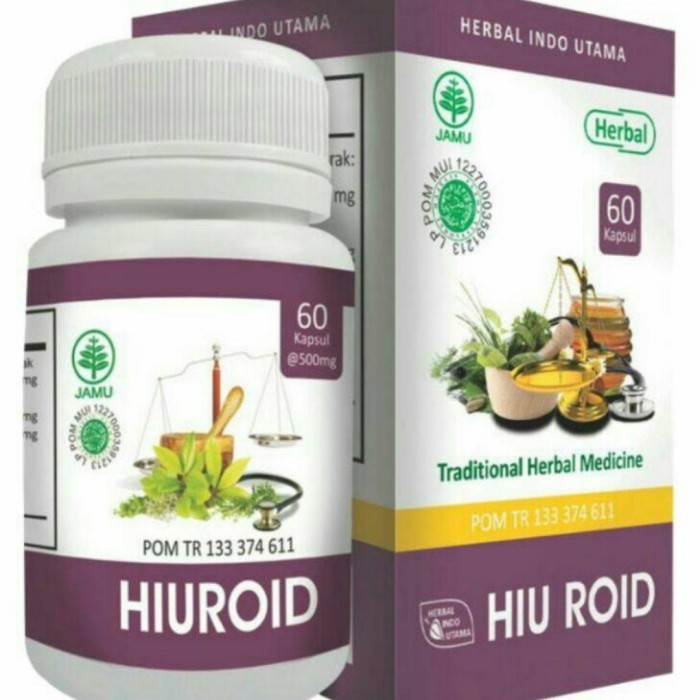 

ORIGINAL HIU ROID - Herbal Wasir / Ambien PREMIUM