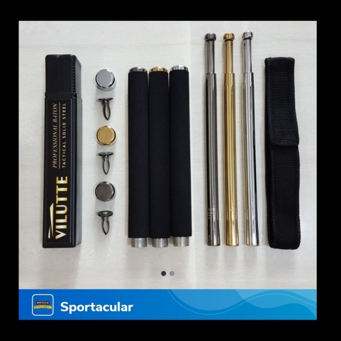 Murah ( ASLI )Stick Baten YRG Baten Stick YRG SETIK Tongkat Besi Padat - - Kuning