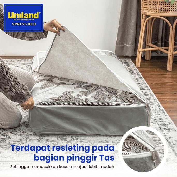UNILAND KASUR LIPAT 160X200 BONUS TAS KASUR-BUSA GULUNG LANTAI TRAVEL