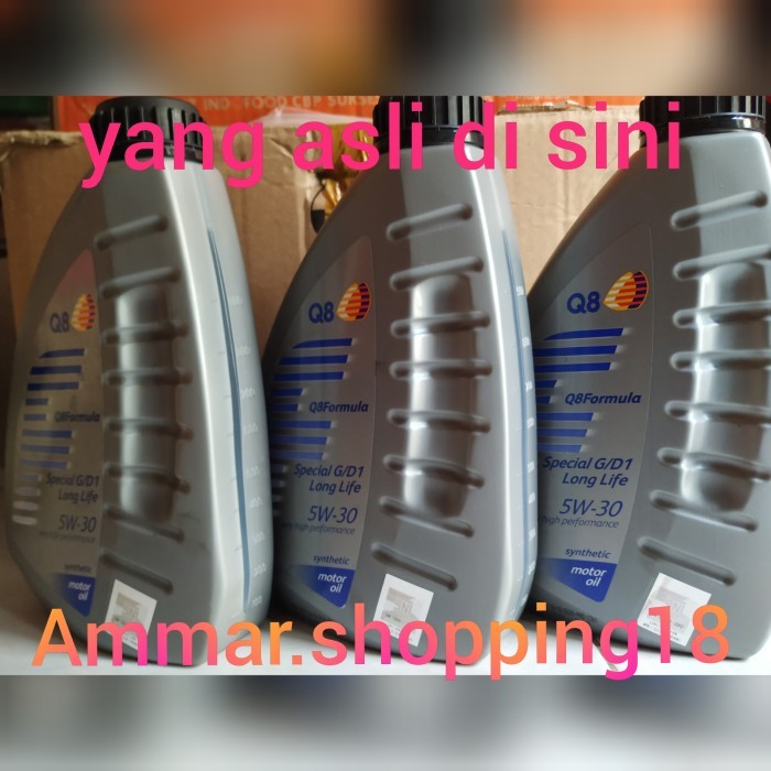 Q8 5W-30 (ASLI TERJAMIN)