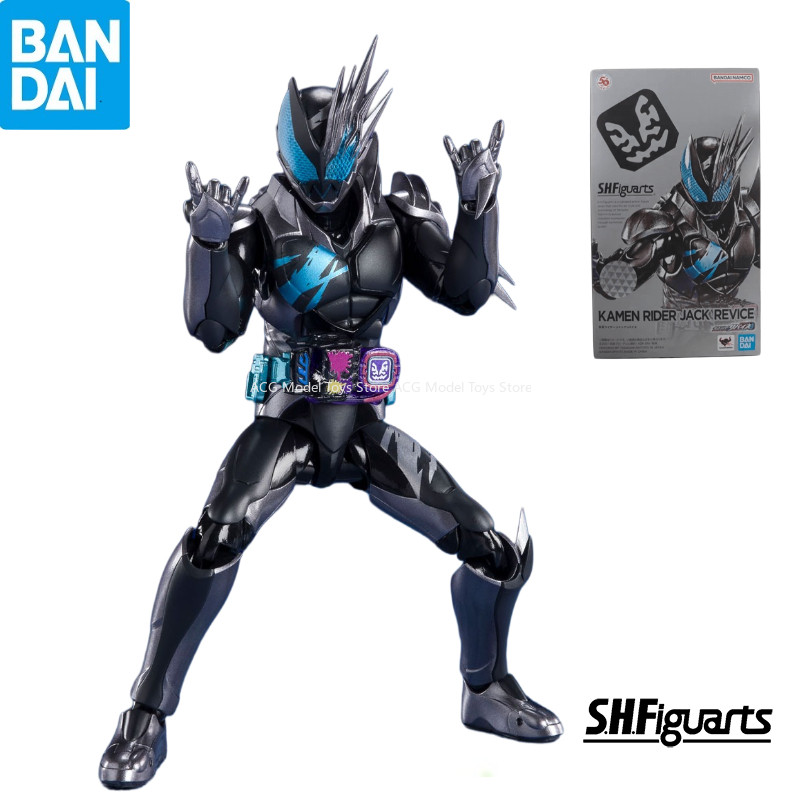 JBS 100% Original Bandai S.H.Figuarts SHF Tokusatsu KAMEN RIDER JACK REVICE  Action Figure Toys Coll