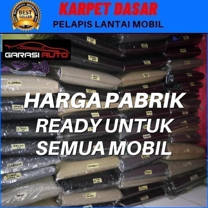 Karpet Dasar Peredam Lantai Mobil Honda Crv 2007 - 2012 Kulit Tebal Treona