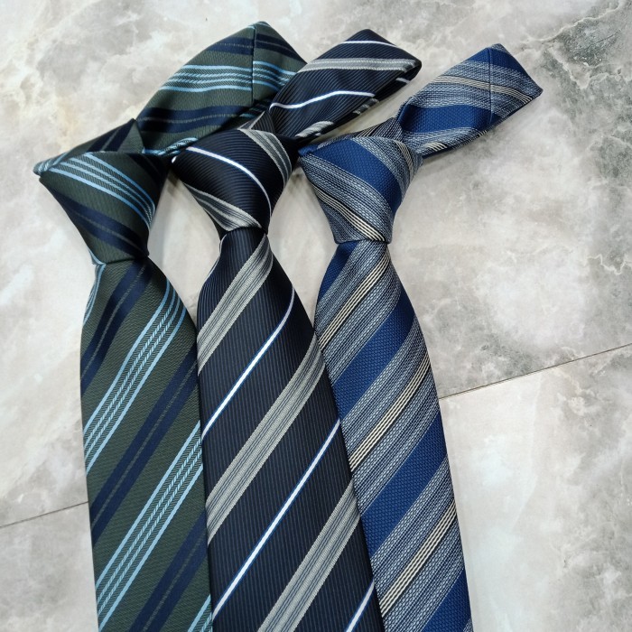 dasi biru elektrik polos panjang dasi kantor pesta pernikahan wedding