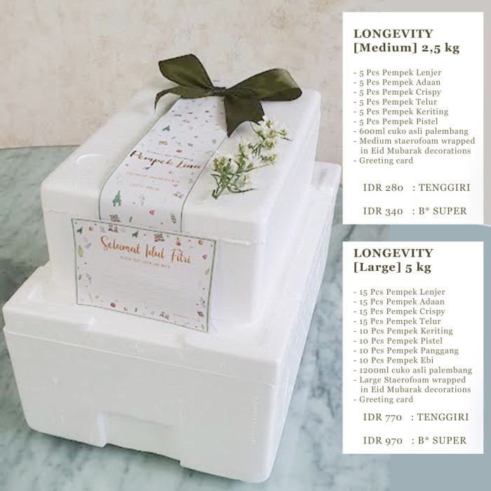 

PROMO !!! SALE TERLARIS LONGEVITY - CNY HAMPER - BELIDA READY