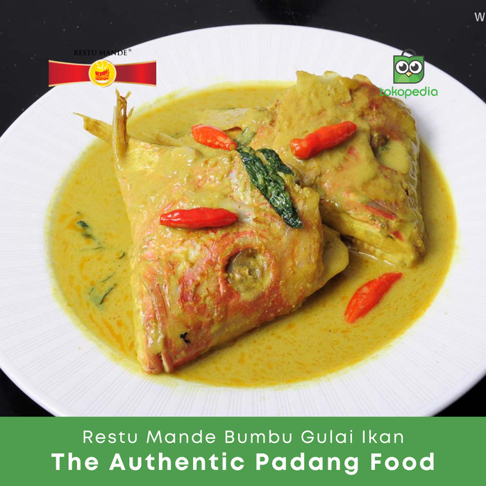 

Bumbu Gulai Ikan/Kakap Restu Mande 150gr