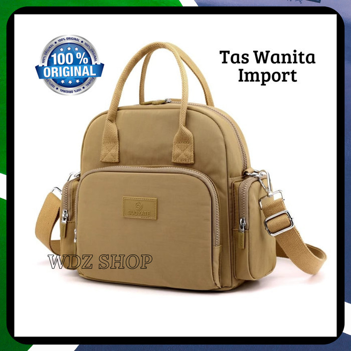 Tas Wanita 3In1 Selempang Ransel Jinjing Original Suoyate Bag - S283
