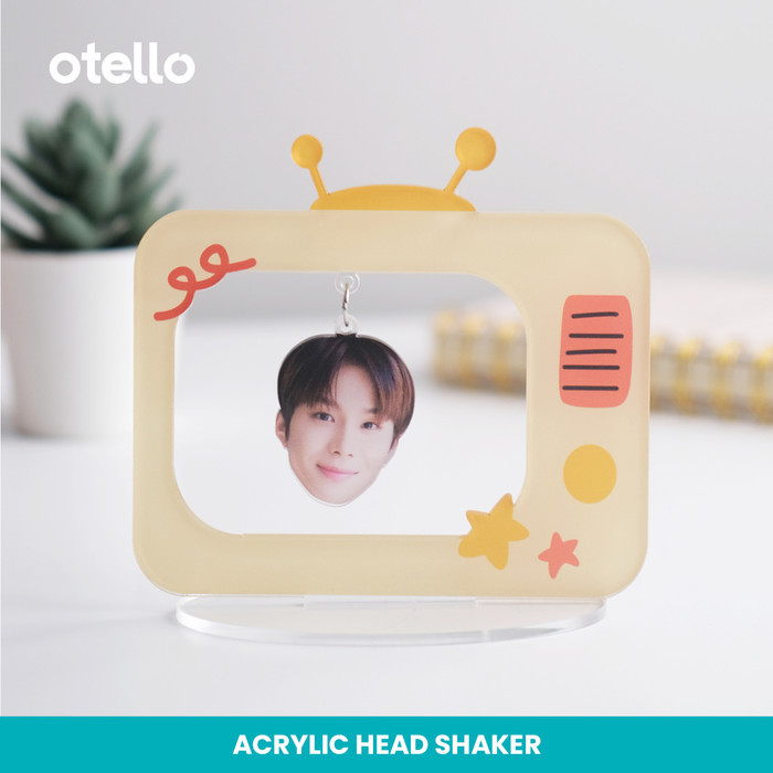 Pajangan Meja Akrilik Head Shaker Custom Shaky Acrylic Kepala NCT