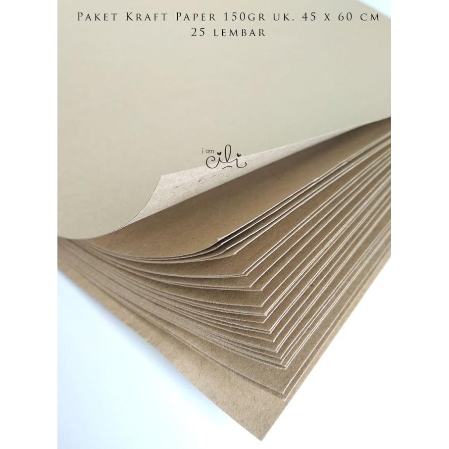 "'''] Kertas Bungkus Coklat Super tebal