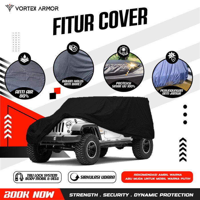 Cover Mobil All New Rush Gr Sport / Sarung Mobil All New Rush Trd
